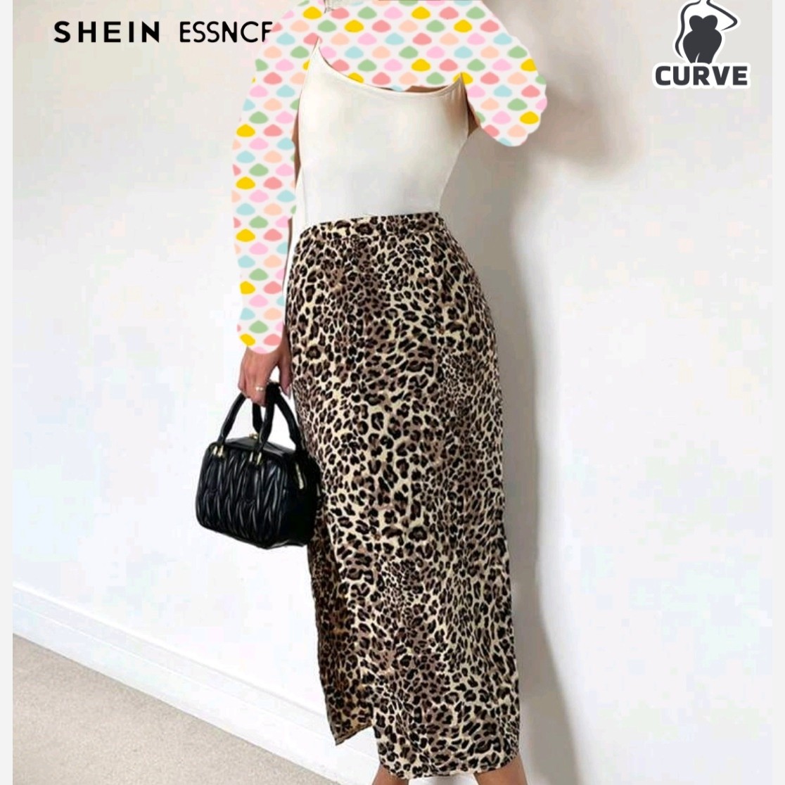 تاپ و دامن مجلسی زنانه دخترانه وارداتی shein